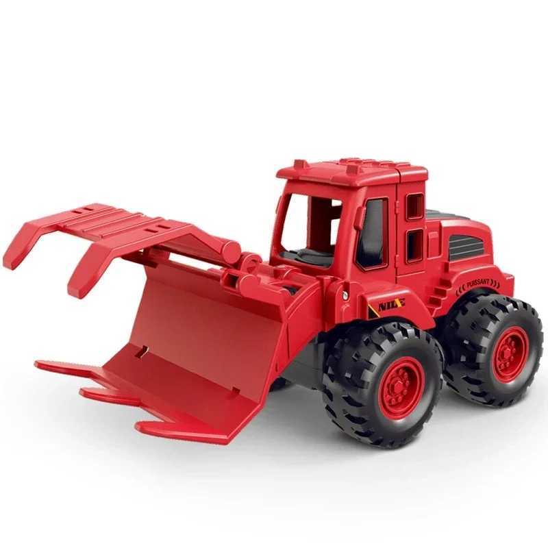 Childs Engineering Vehicle Toys Construction Excavator Tractor Bulldozer Fire Truck Models Kids Toy Mini Car Toy Children Gifts J251129