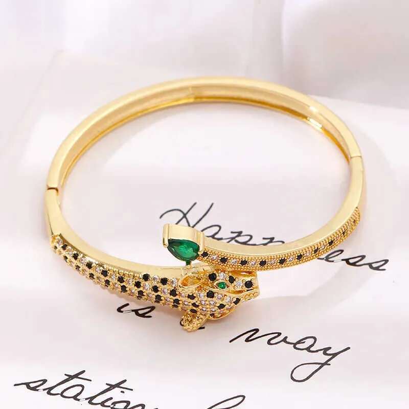 tennis new personalized hiphop all dia mini set zircon leopard head womens clothing l240910