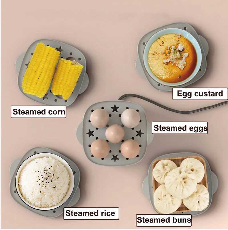 150W Multifunctional Egg Cooker Low Power Dormitory Breakfast Machine Home 5 pcs Egg Cooker Automatic Power Off Electric Steamer C251129