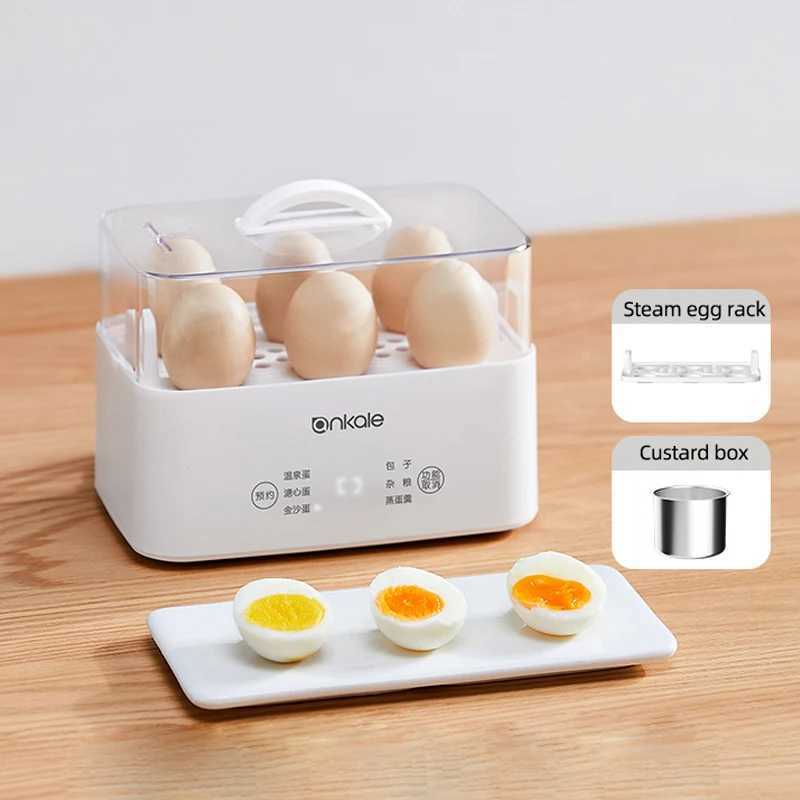 6 Eggs Boiler Steamer Multi Function Rapid Electric Egg Cooker Auto-Off Generic Omelette Cooking Tools Kitchen Utensil Breakfast C251129