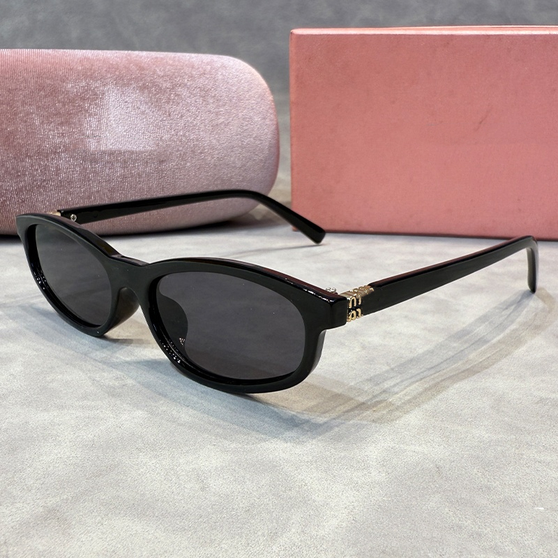 classic sunglasses for women Fashion mu Sunglasses mm Womens Sunglasses Style metal and Plank Frame eye glasses UV Protection With Pink original box