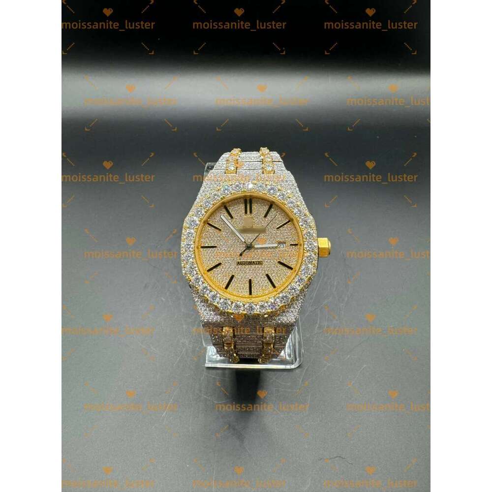 Moissanite Dia Fully automatic mechanical VVS Hip-hop Customized Show the charm of men gift Free delivery Top-notch watchHigh-end watchAAAAA+