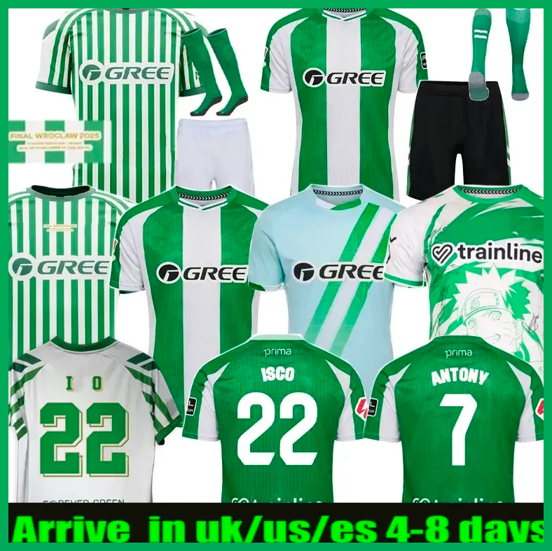 Real 2024 2025 Betis HOME ISCO ANTONY Retro 1995 96 97 Soccer Jerseys Joaquin Fekir Biglesias 24 25 Canales Willian William Camarasa Men kids Football Shirt