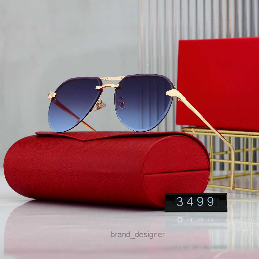 Luxury designer sunglasses fashion sunglasses Man Women Goggle Beach Sun Glasses Retro borderless Leopard Design outdoors Appear thin sunglasses UV400 With Box