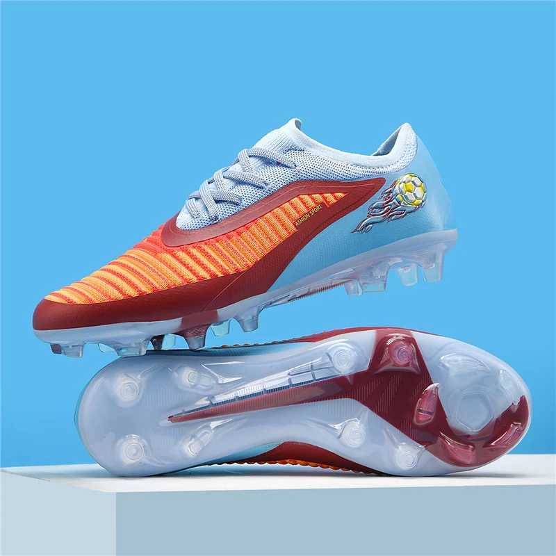 Men Football Boots Outdoor Sport Boys Long Spikes Training Cleats Soccer Shoes Adult Non Slip Breathable Match Comfortable J251129