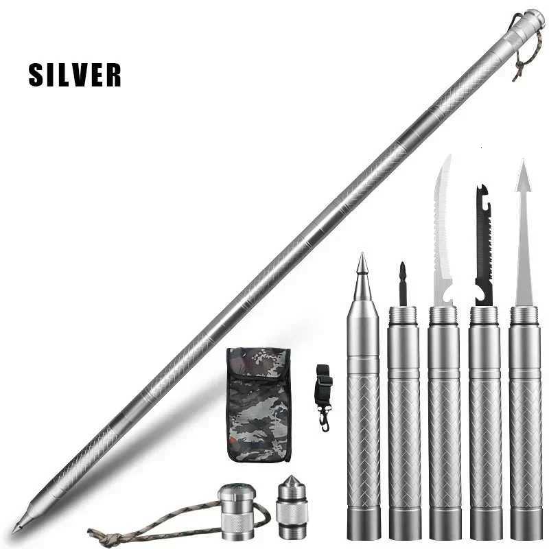 CEOI GWOK Premium Trekking Poles Set Adjustable Height Walking Cane Essential Gear Multi-functional Walking Stick Hiking Stick X251128