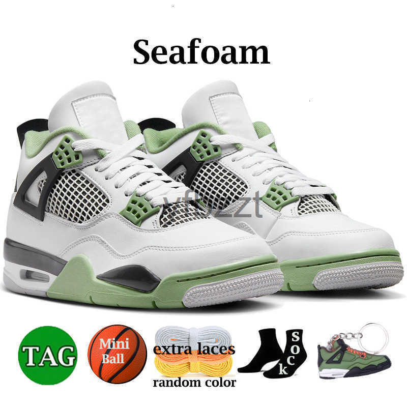 Mens Shoes Big Size 4s Outdoor 4 Midnight Navy Military Black Cats Seafoam Pine Green Thunder Photon Dust Violet Ore Sneakers Trainers Us13 14 15 36-5