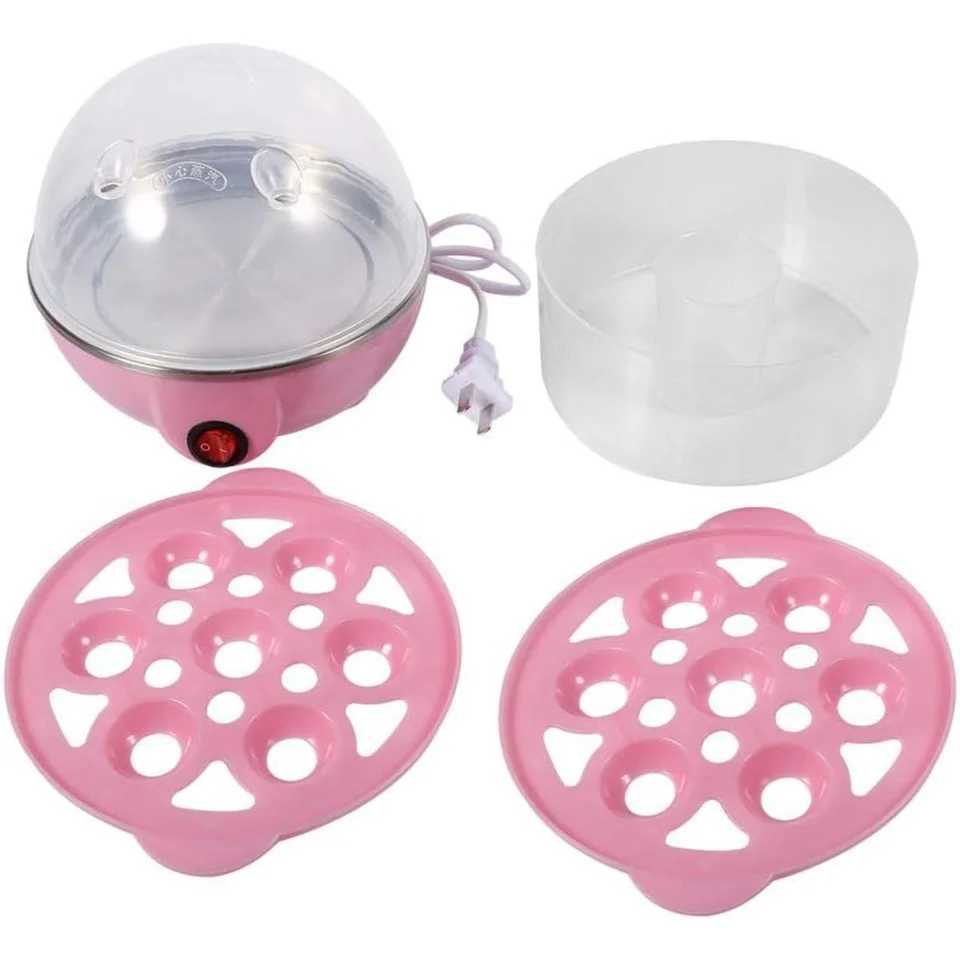 Egg CookerMulti-functional Double-Layer Egg-Maker PoacherQuickly Makes 14 Eggsfor Hard Boiled Eggs Poached Eggs Omelets C251129