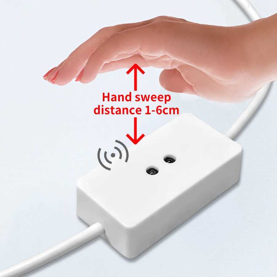 1M/2M/3M/5M/10M DC 5V USB LED Light Strip Hand Sweep Waving ON OFF Sensor Diode Tape Backlight TV Kitchen Under Cabinet Lamp M251129