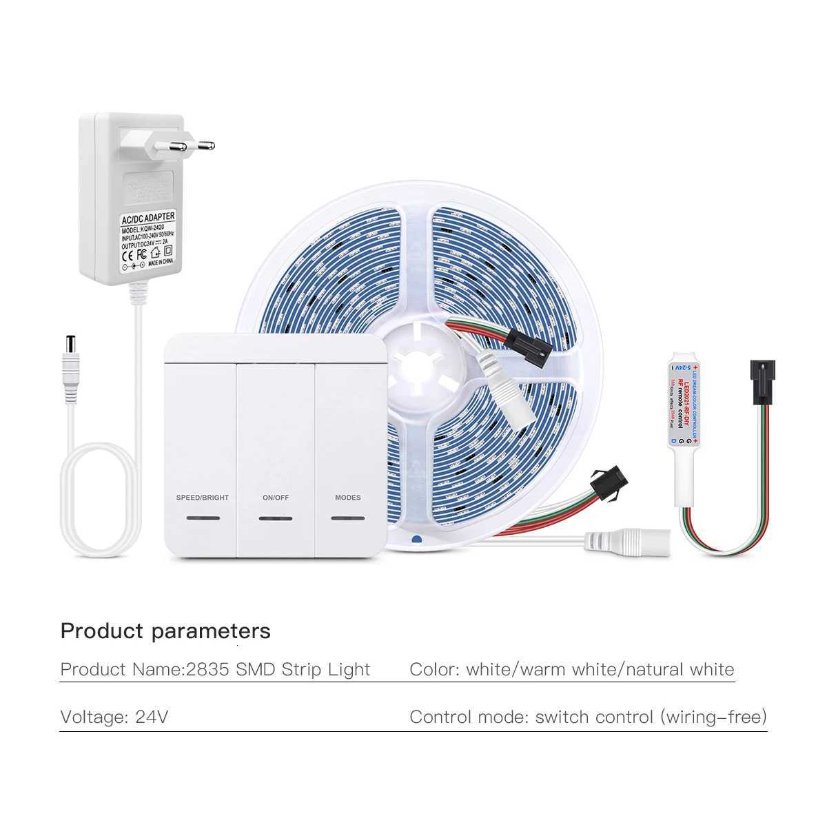 10m/Roll WS2811 Horse Race LED Strip 120Leds/M DC 24V Running Water Flowing Light Tape Pixel Addressable Flexible Linear Lamp M251129