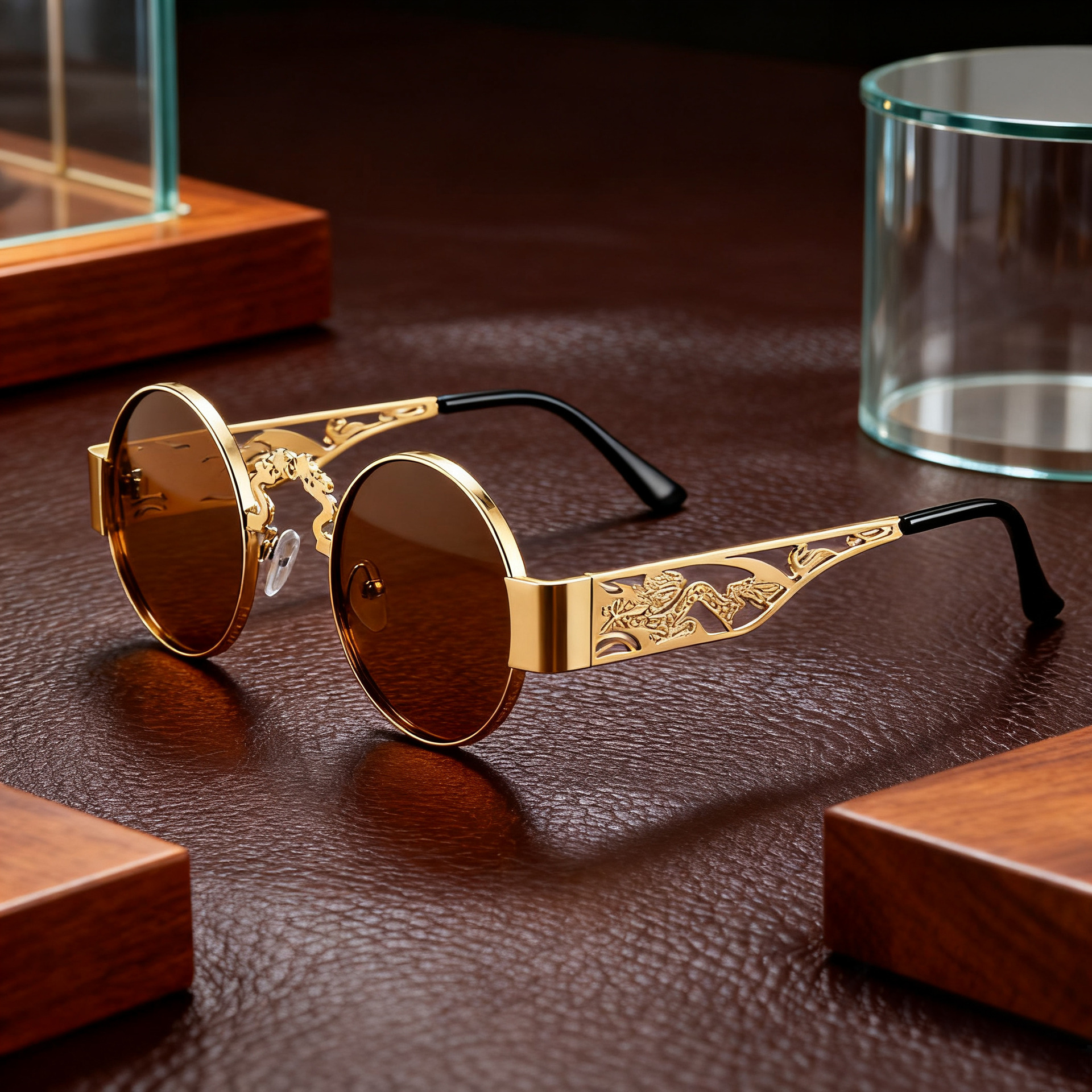 Designer Sunglasses For Women Men Sunglasses Polarized Sunglass Classical Round Sunglasses Luxury Goggle Pilot Alloy Frame UV400 Eyewear K9610