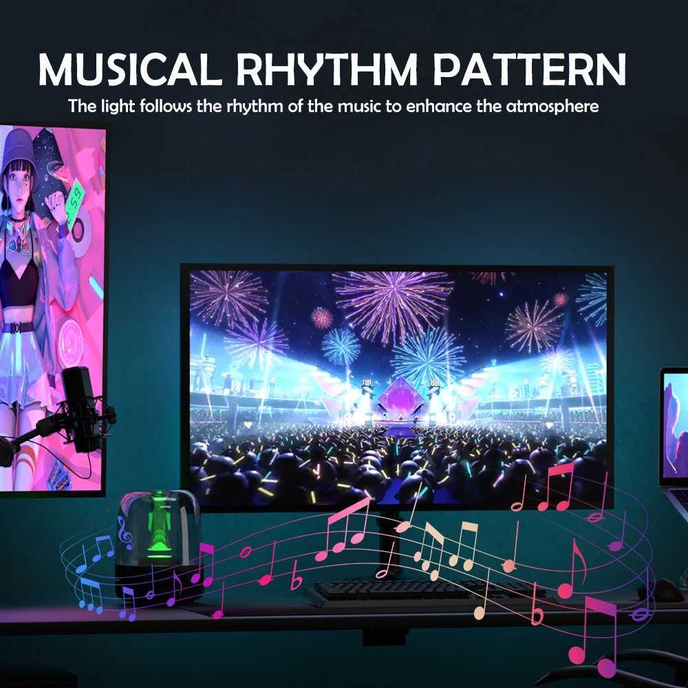 RGB Gaming Lights Strip Monitor Backlight LED Display Sync PC Atmosphere Screen APP Music Synchronization Decor Game Room Party M251129