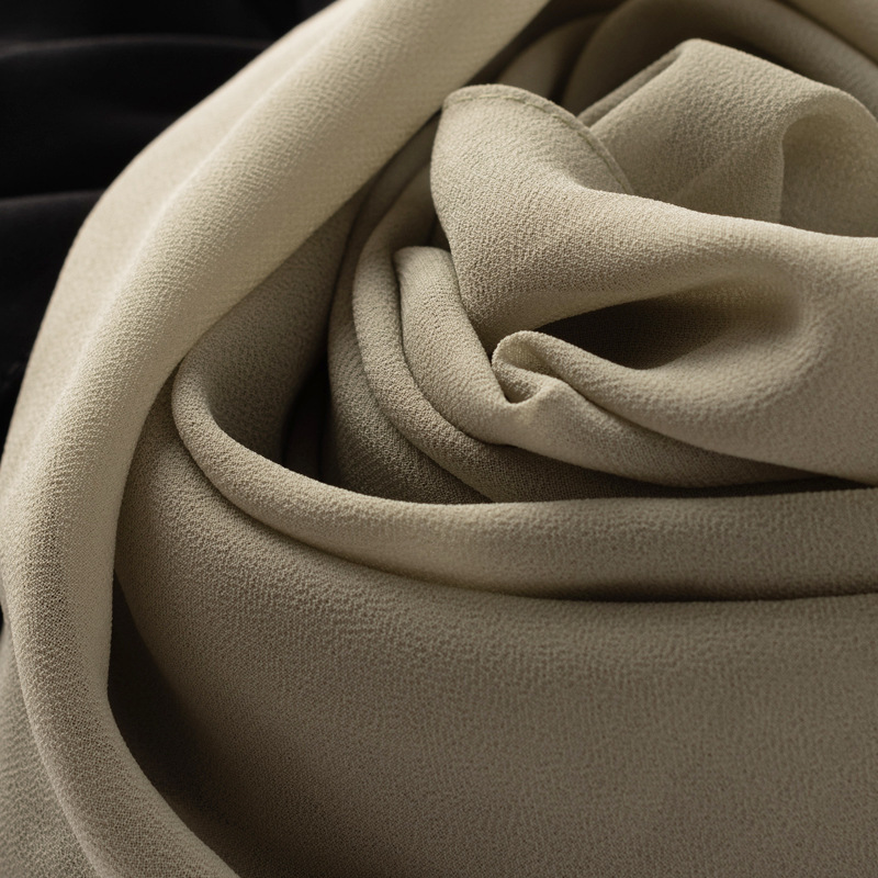 K551 Cross-border monochrome pearl chiffon square scarf Middle Eastern headscarf Muslim scarf Malaysian Hui scarf hijab