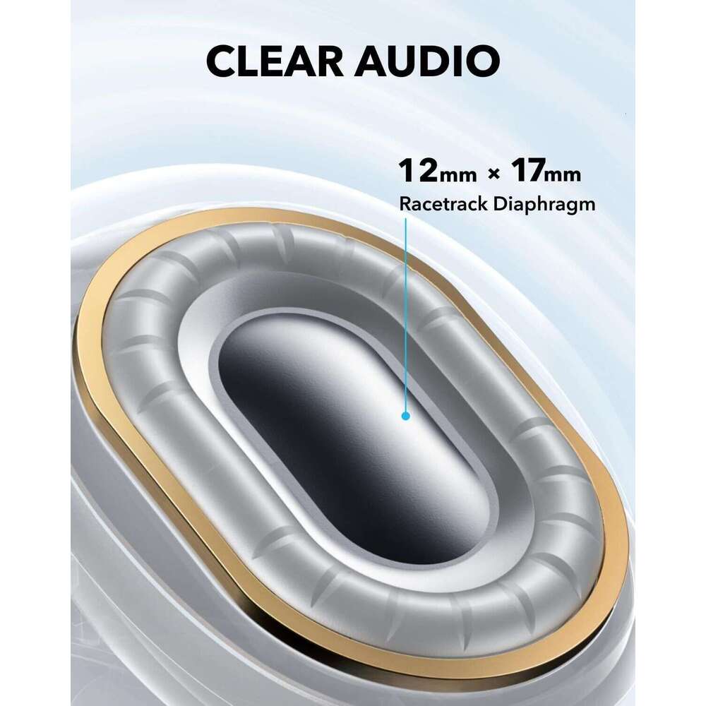 Soundcore C40i open ear clip on headphones with 3D sound suitable for outdoor sports