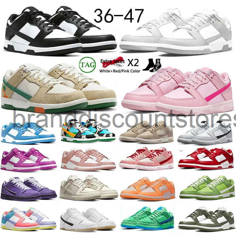 Panda Outdoor Shoes lows Jarritos Sanddrift triple pink lobster Argon Grey Fog Syracuse UNC orange purple Active Fuchsia trainers Gai sneakers outdoor size 36-47