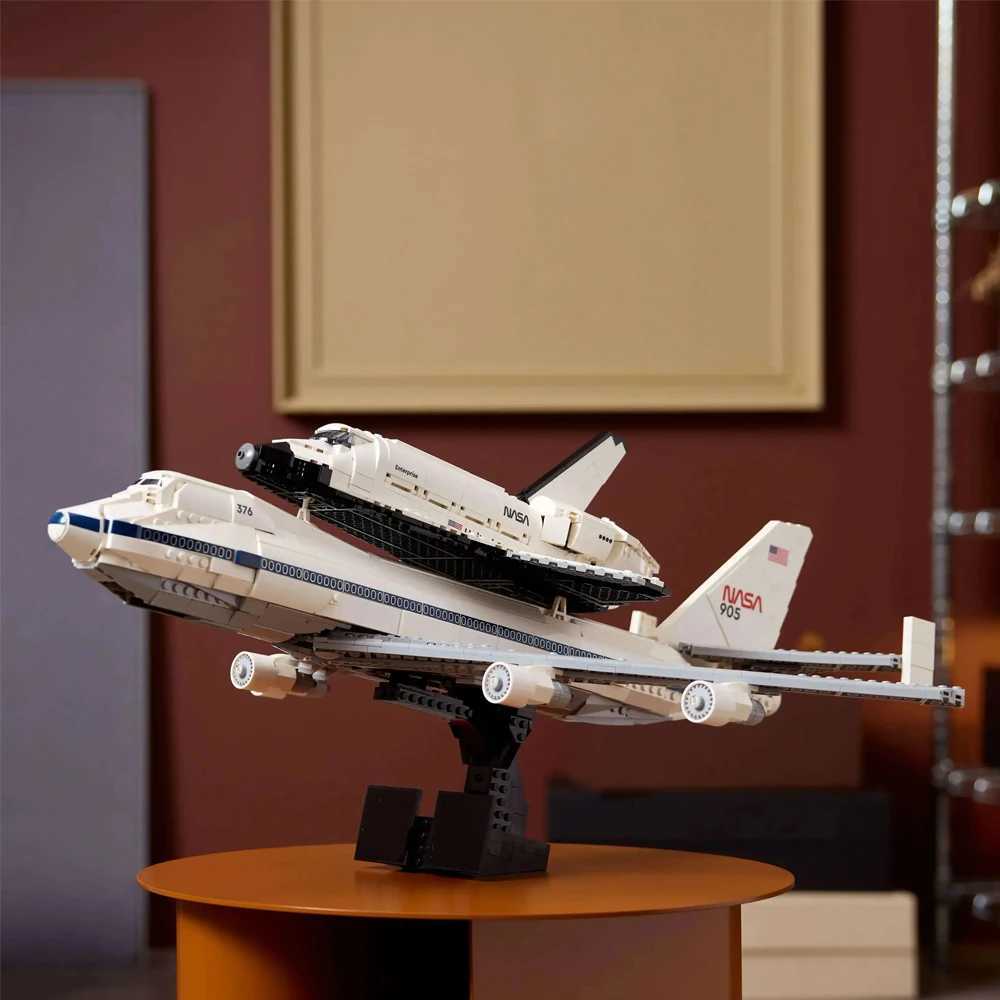 New educational toys shuttle airplane model difficult building blocks birthday toys gifts for boys and girls J251129