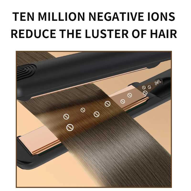 Professional Portable Titanium Flat Iron 450 Degrees Private Label Karatin Protein Ionic Planchas De Cabello Hair StraightenerT251129