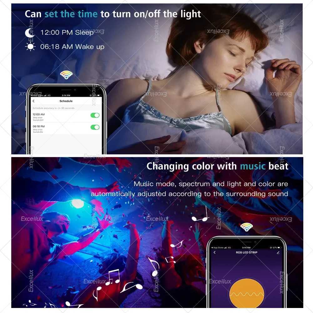 5V USB LED Strip ZigbeeRGB Led Strip Lights No Waterproof Tape For House Room TV Backlight Works With Tuya Smart Life App Alexa M251129