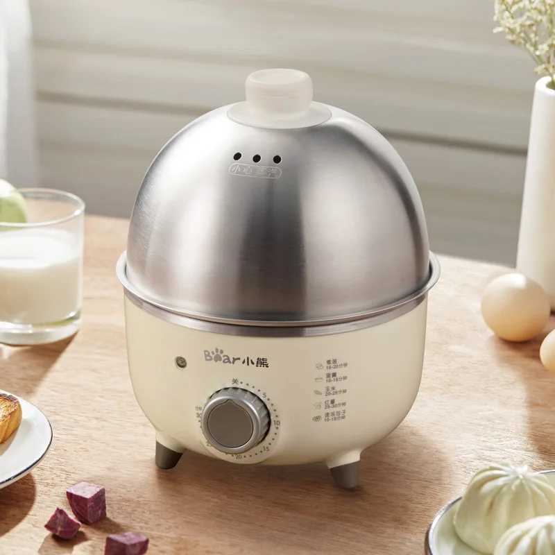 350W Electric Egg Boiler Steamer Breakfast Machine Automatic Multicooker Egg Cooker Egg Custard Steaming Cooker with Timer 220V C251129