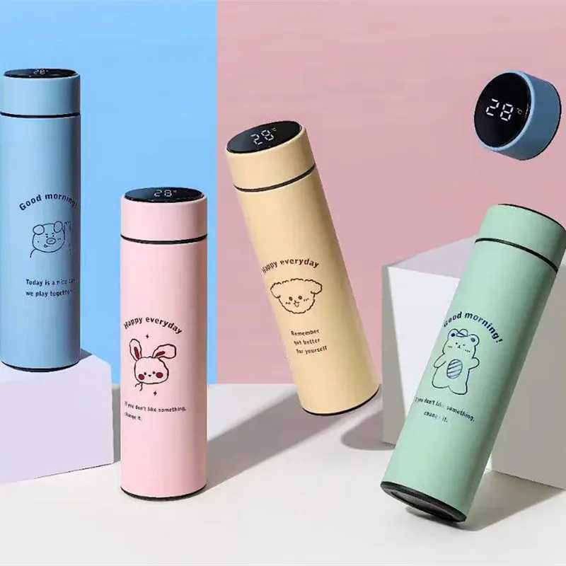 Smart Display Temperature Thermal Mug Stainless Steel Food Thermos For Tea Water Bottle With Heating Cup S251128MV8Z W260226