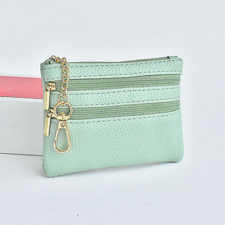 Key new women's hook mini coin purse storage versatile fashion card bag