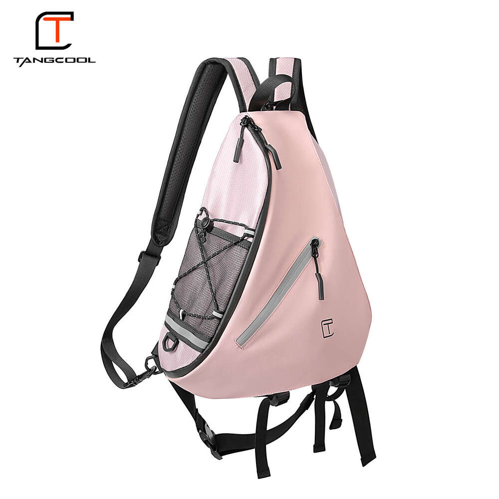 TANGCOOL new men's shoulder fashionable Oxford cloth unisex chest large capacity bow and arrow bag