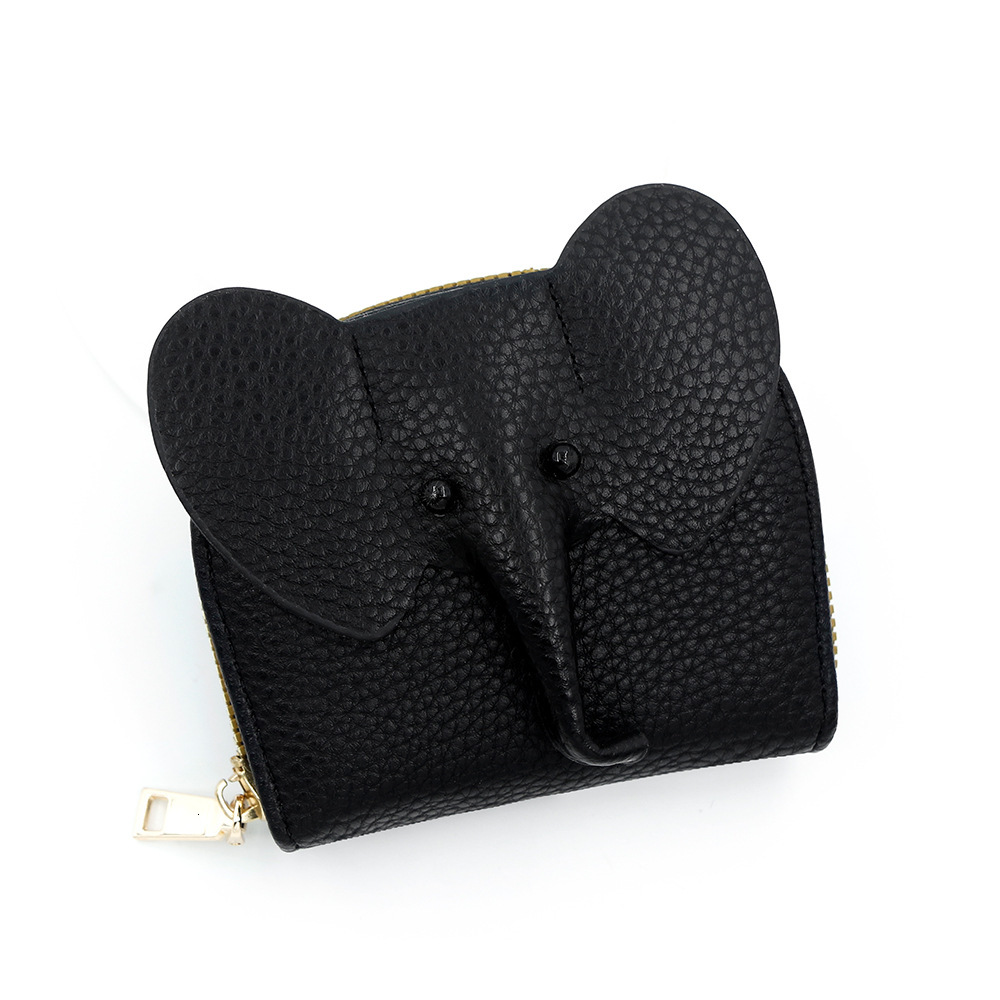 Designer Wallet New Fashion Cute Simple Exquisite Multi Position ID Elephant Style Organ Card Bag Mini Wallet Luxury Wallet Key Pouch
