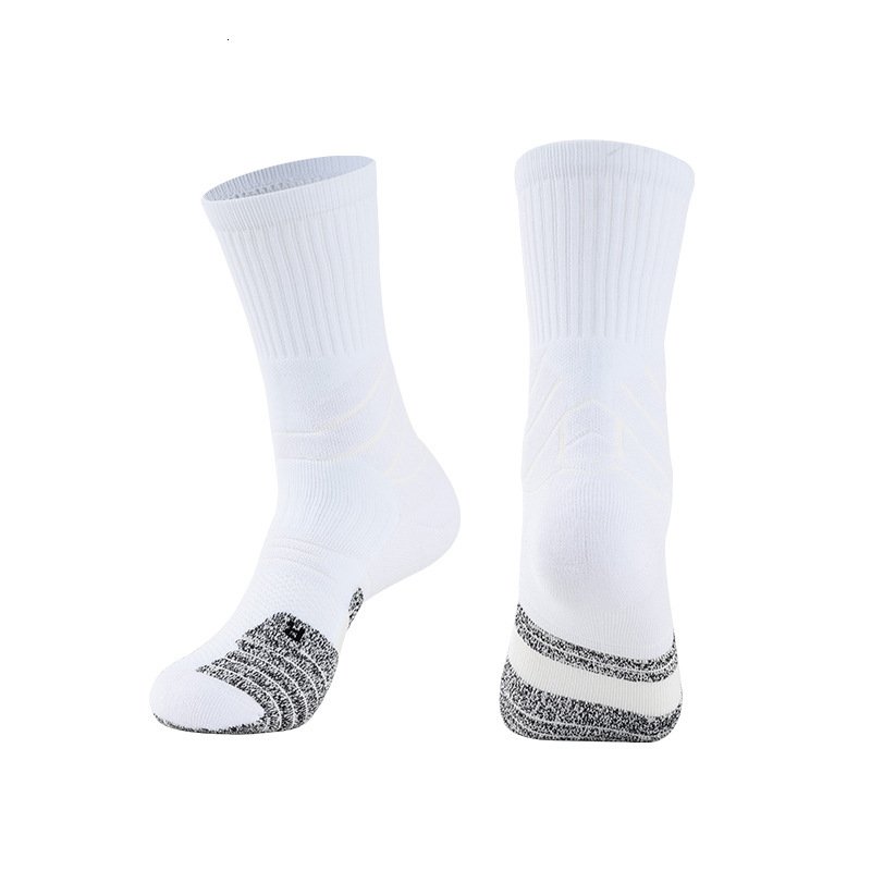 Basketball arbitrary loops, anti slip yarn on soles of the feet, student training sports that can be added with football socks OEM