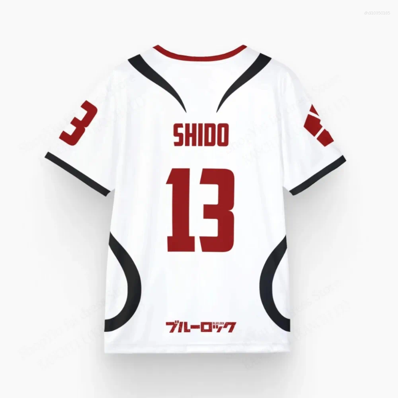 Mens T Shirts Mens Anime Blue Lock Sae Itoshi Role Playing 3d Print T-shirt Men Women Fashion Oversized Short Sleeve Shirt