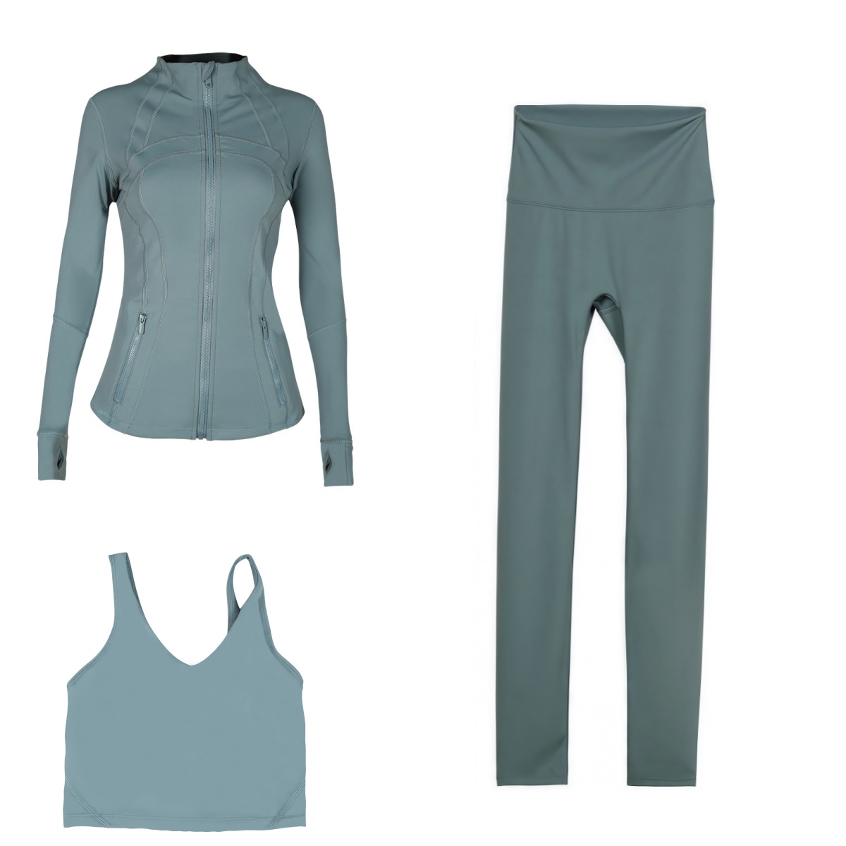 Workout Women Yoga Sets jackets bra leggings Fiess High Waist Sports Jackets Zip Up Coat Elastic Sportsweat yogawomen sets Outfits Pants Gym Suits set
