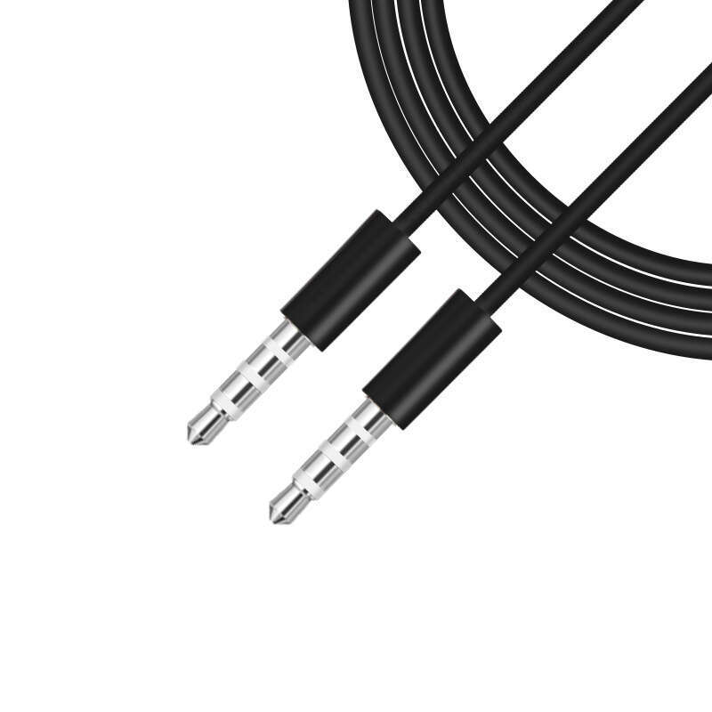 3.5mm to Male 3.5 4-Section Use Car Audio AUX Recording Cable