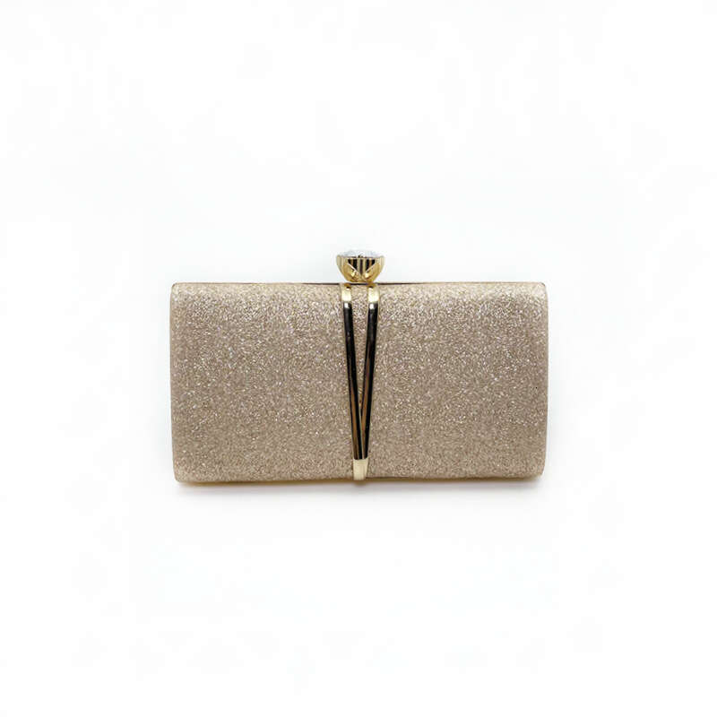 Dinner Bag Fashion Bright Leather Herringbone Handheld Party Banquet Evening Dress Bag KQ