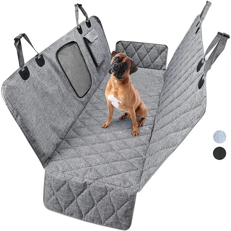 General dog car seat cover waterproof pet car seat backrest dog seat cushion pendant car back cover cushion dog safety cushion 250427