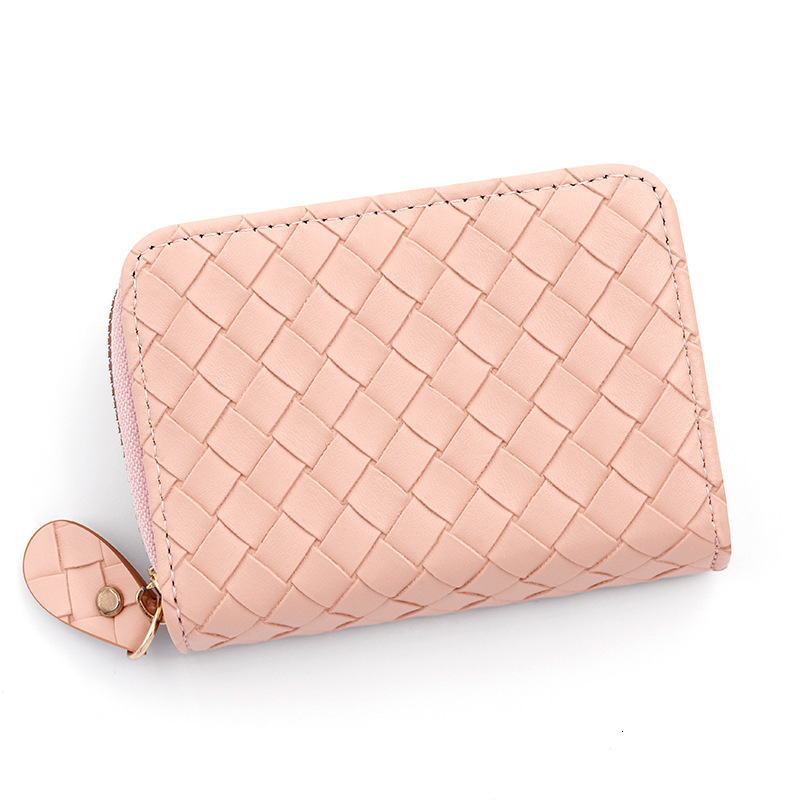 Designer Wallet Fashion Ins Style Woven Zipper Small Coin Purse Men S And Women S Organ Bag Multi Slot Card Sleeve Luxury Wallet Key Pouch