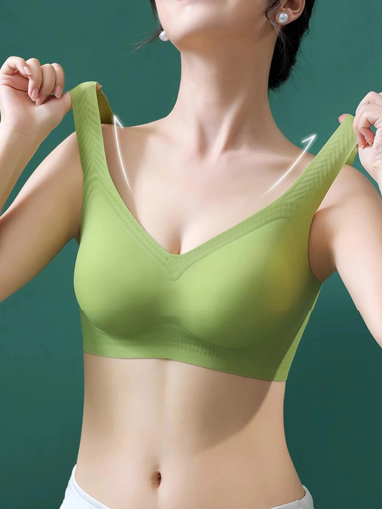 Fat 200 pounds plus weight comfortable size underwear summer slimming n large breasts small gatherings anti sagging bra 250430