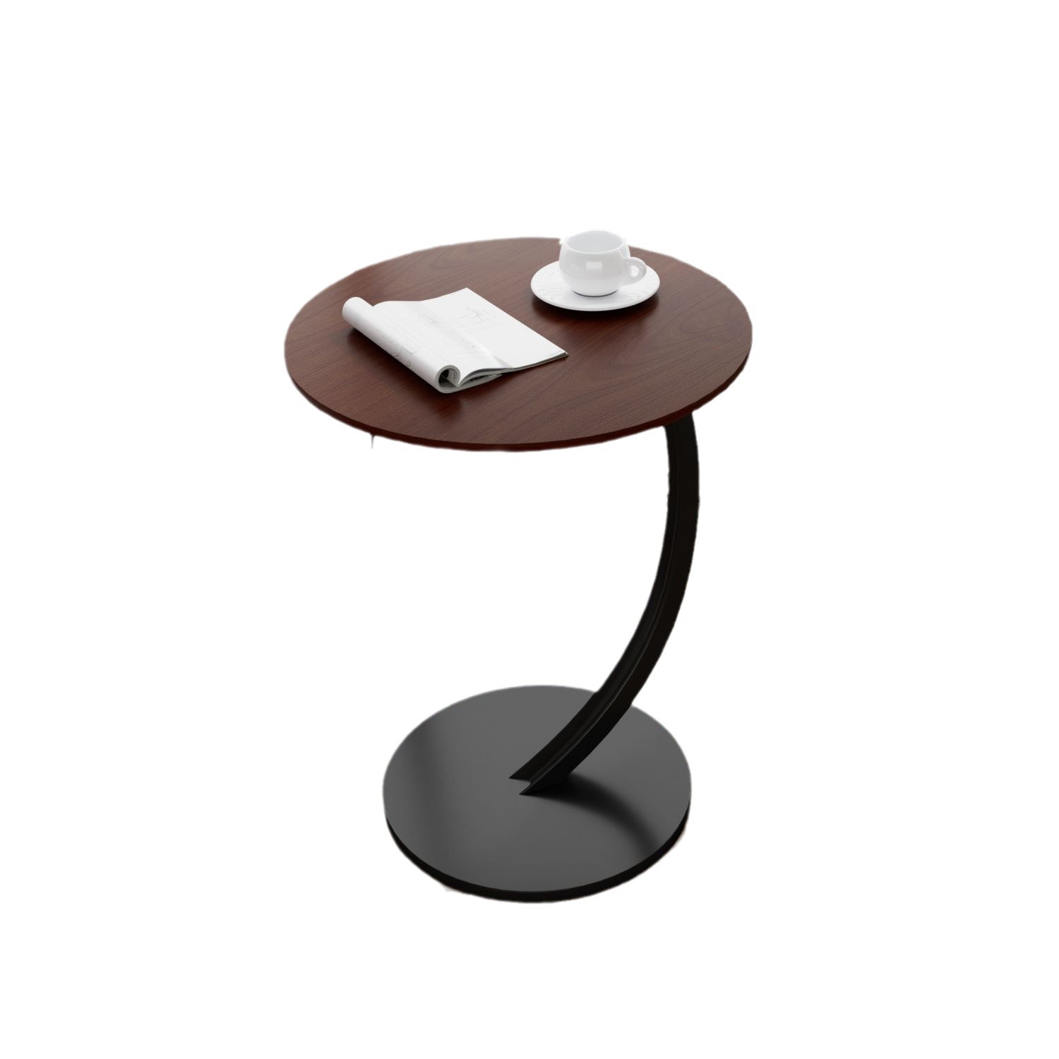 Side table small table Italian style small coffee table sofa side cabinet mini small round table