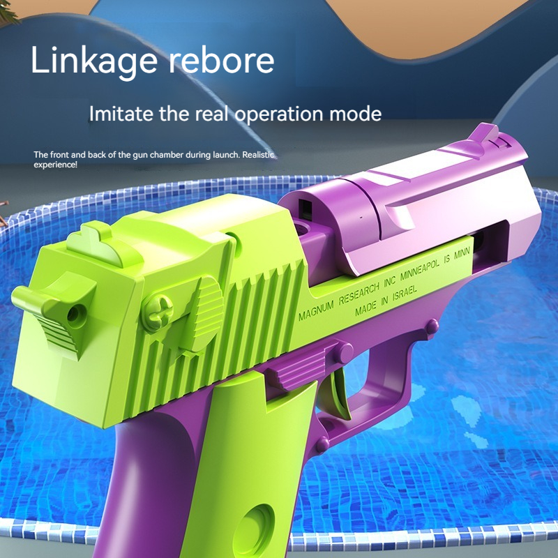 Radish Gun Model Cannot Shoot M1911 Pistol Desert Eagle Empty Load Hang-up 3D Printing Fidget Toy for Boys Decompression