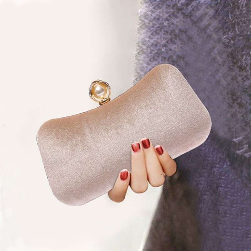 Dinner Bag New Velvet Hot Stamping Gold Banquet Cheongsam Party Clutch Socialite Evening Formal Dress Bag Bridesmaid Wedding Bag KQ