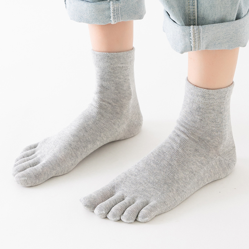 Five Finger Soc, Mid Tube Exercise, Toe Pilates, Odor proof, Sweat absorbing, Antibacterial, Boneless Yoga Soc