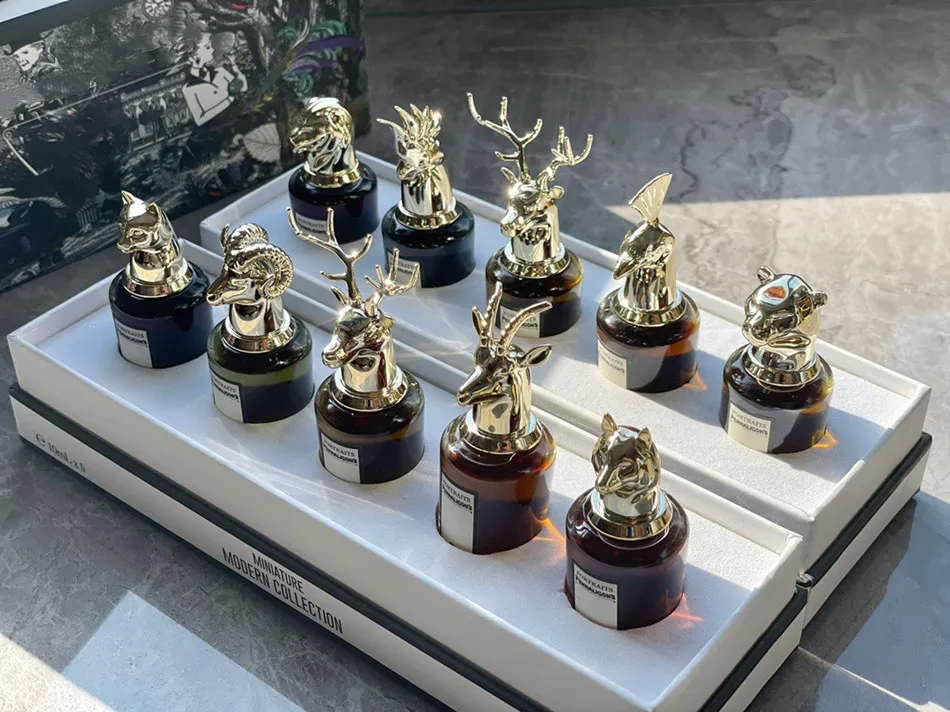 Male Perfume set Lord George Yasmine The Portraits the Inimitable Beast-head Capricorn Argal Head William Men Perfumes clara lady blanc