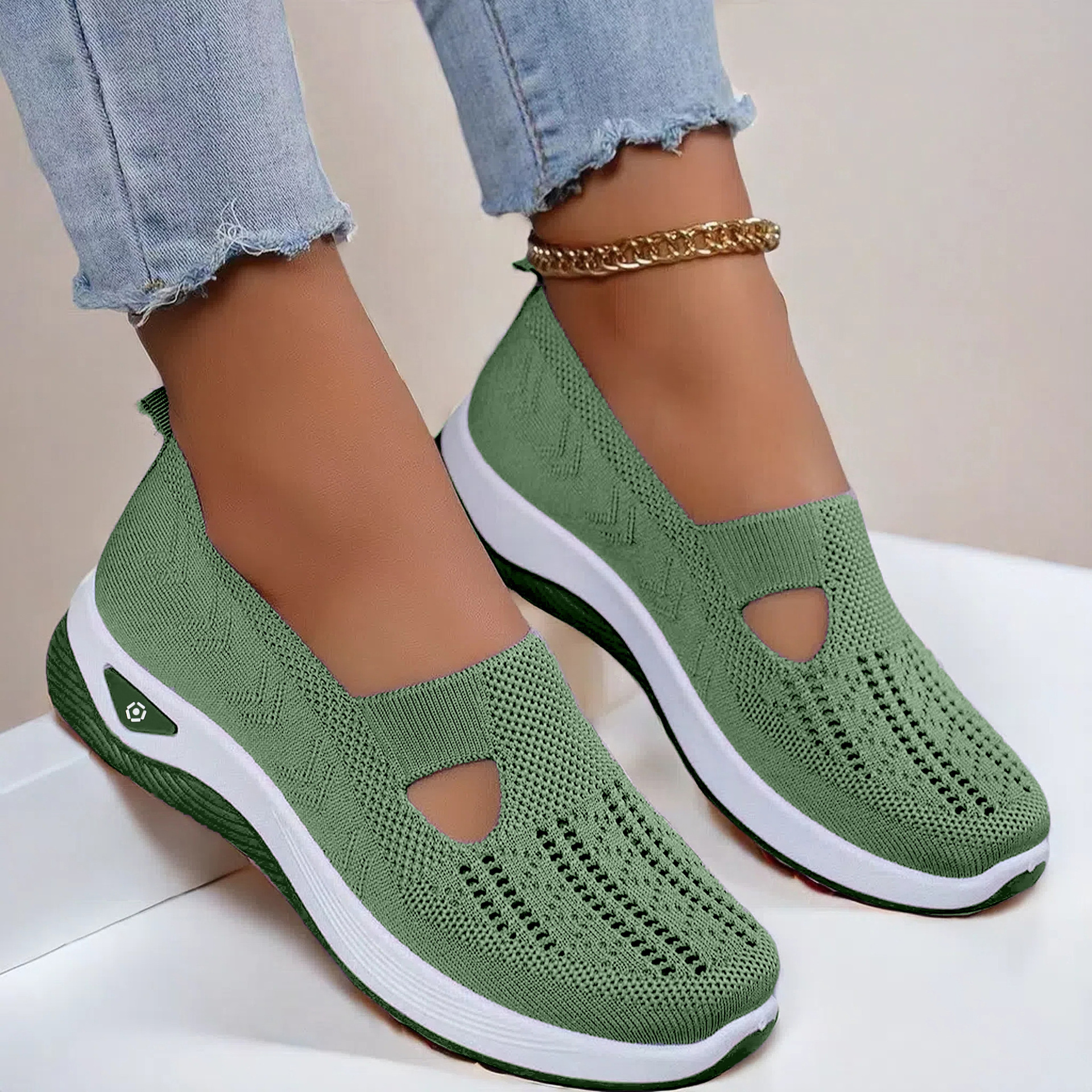 Mom S Summer Breathable Sandals Anti Slip Soft Soled For The Elderly Women S Casual Shoes Middle Aged And Elderly Walking Shoes Ddmysaturn