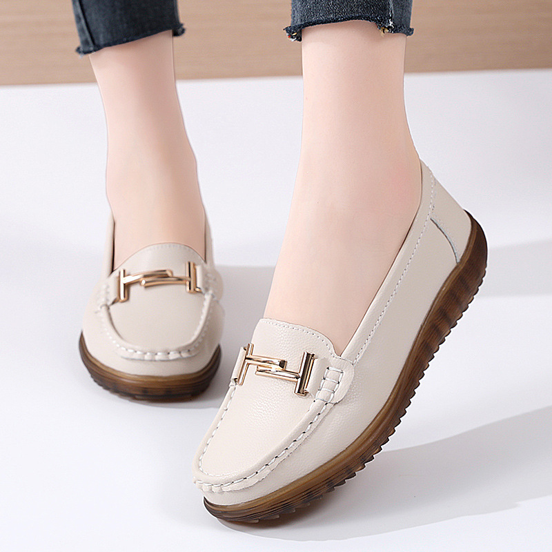 New Spring Single Stylish And Versatile Mom For Women Non Slip One Foot Casual Women S Shoes Ddmysaturn