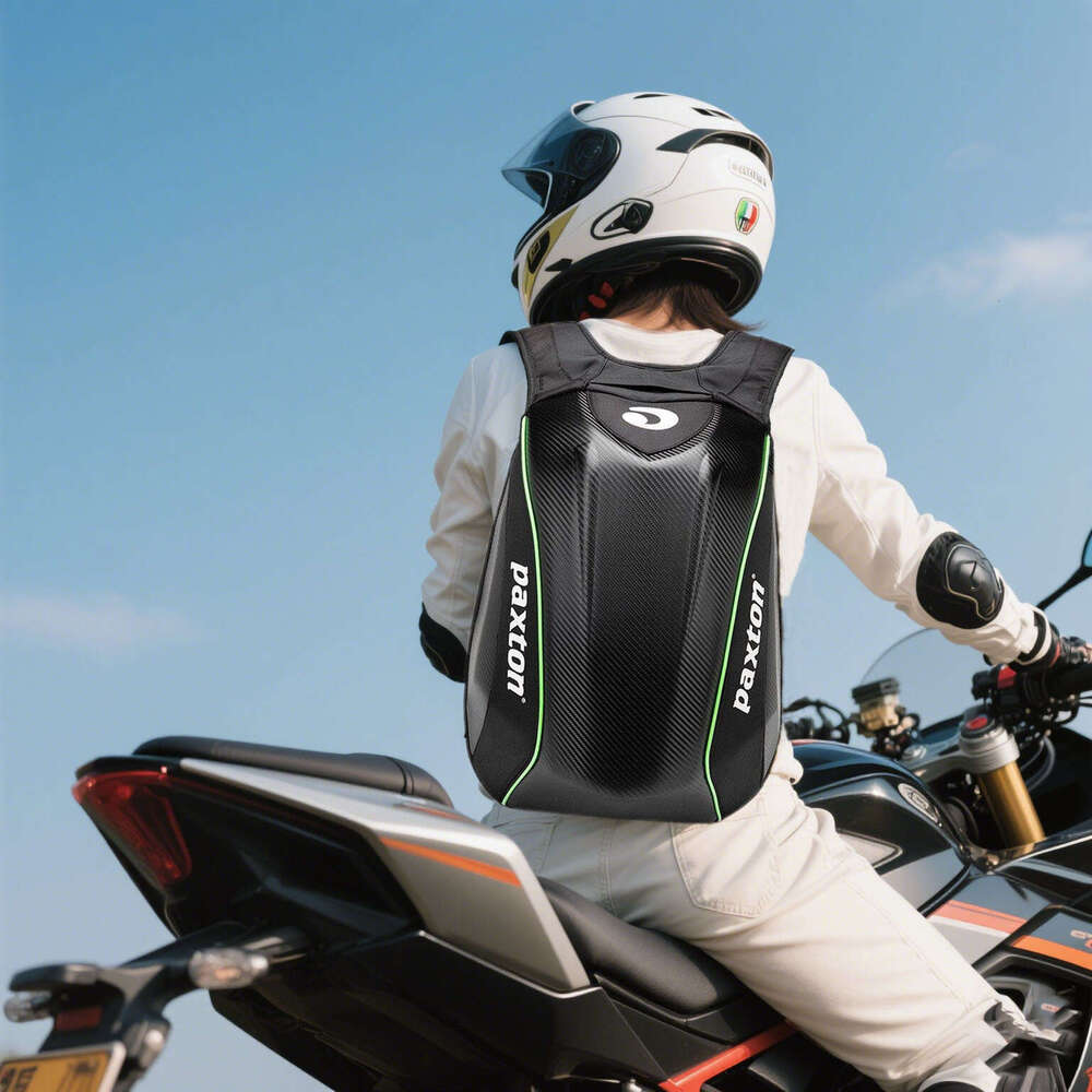 Motorcycle backpack, large capacity travel motorcycle full helmet waterproof riding bag, knight equipment, men's