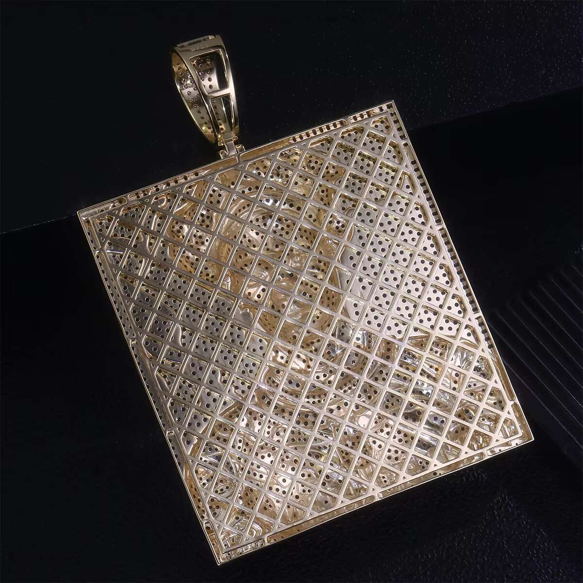 Custom Fine Jewelry Sterling Silver 925 Iced Out Diamond Pendant VVS Color Moissanite Hip Hop Fashion Photos of People Pendant