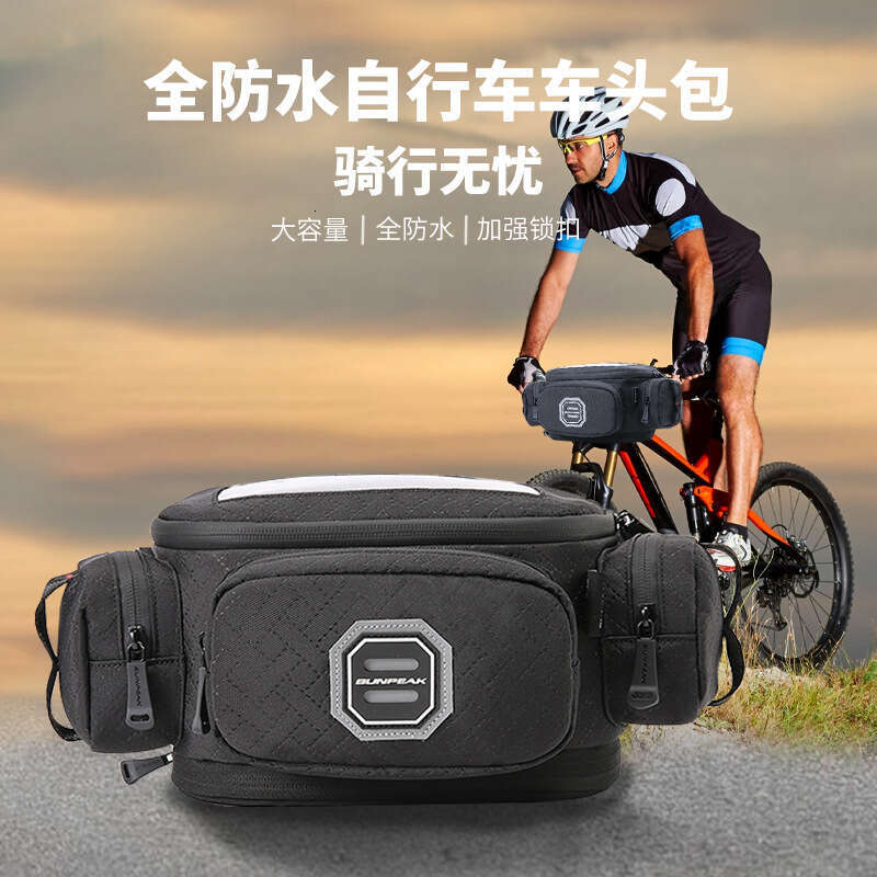 Outdoor Navigation Touchscreen Multi functional Motorcycle Electric Car Front Hanging Rainproof Portable Storage Diagonal Waist Bag
