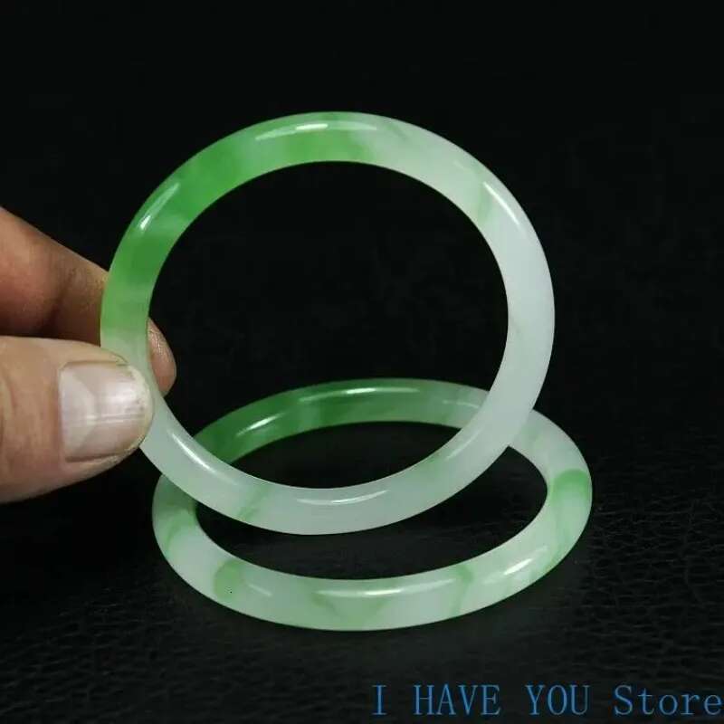 Natural Jade Bangle Women Gifts Men Fine Jewelry Jadeite Bangles Certified Genuine Jades Stone Bracelets Accessories Jewellery