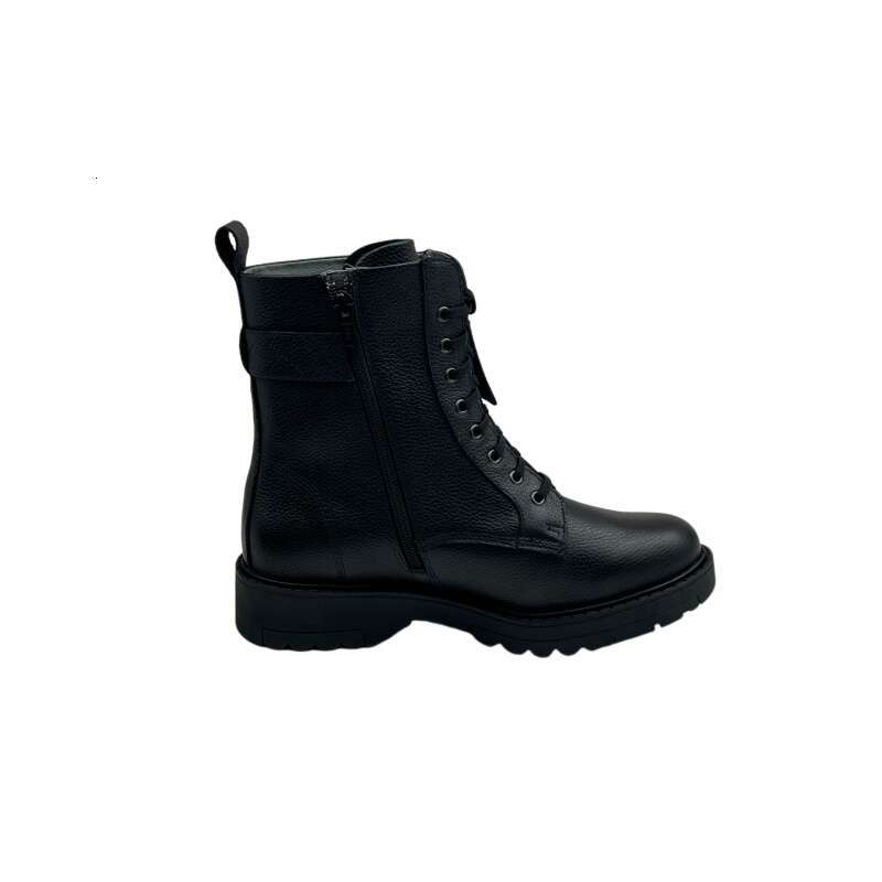Men's Classic Black HighTop Work Boots Durable Non-Slip Outdoor Casual Shoes Okimoz