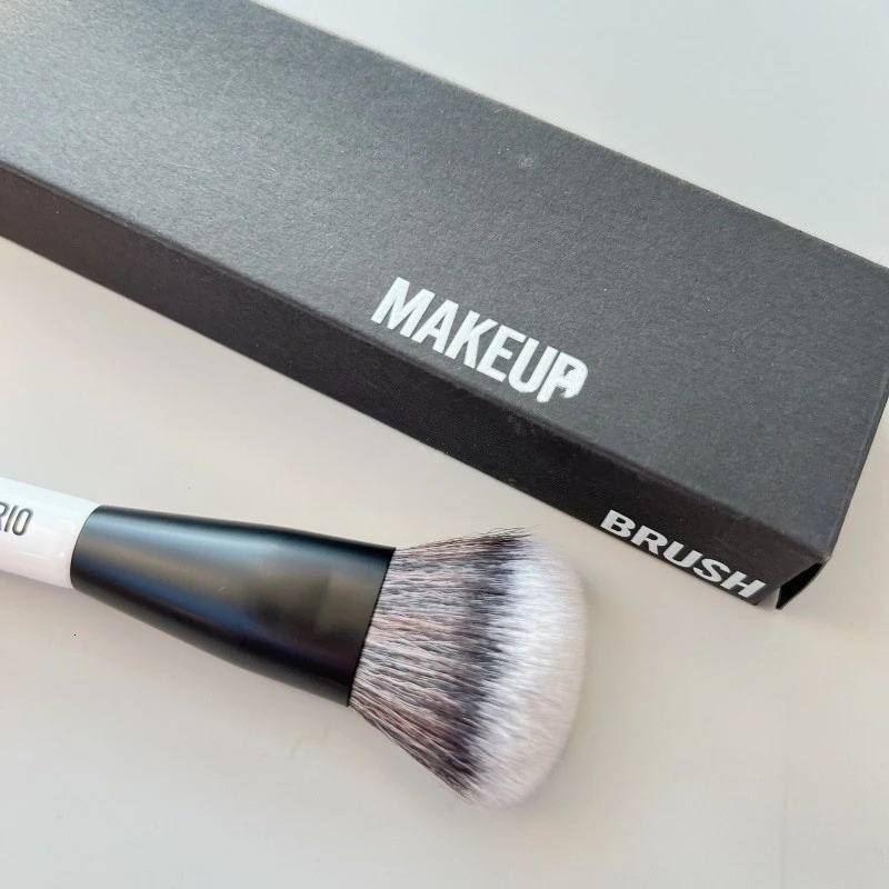 F4 Dual-Ended Foundation Face Brush Double-ended Powder Blush Contour and Eyeshadow Concealer Makeup Brushes 251125