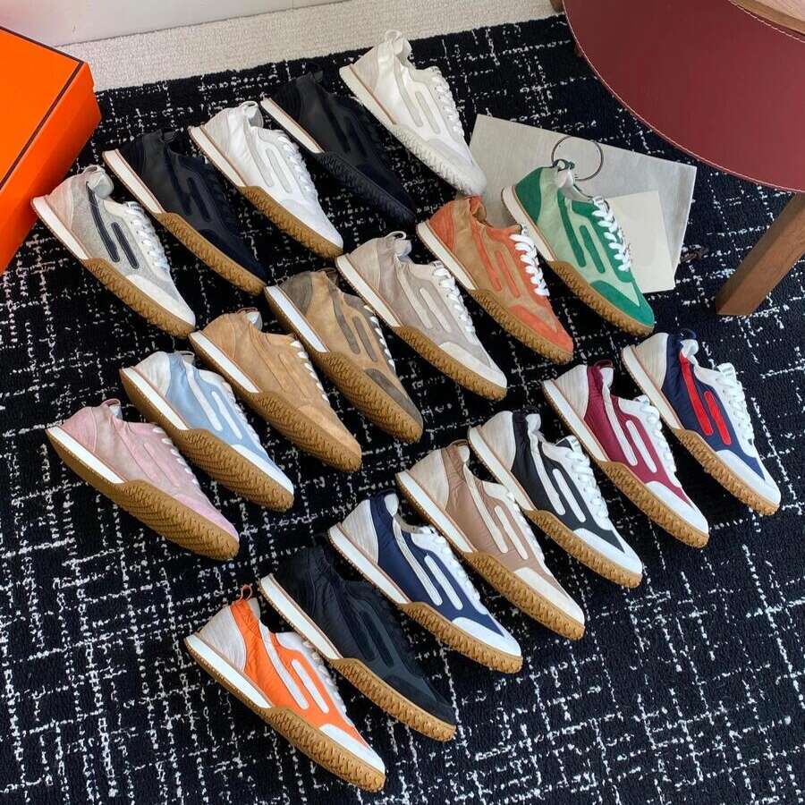 High Quality Daily Wear Casual Walking casual shoe Excellent Men Jet Sneaker Shoes Technical Canvas & Suede Leather Runner Sports Goatskin Trainer Man Party Dress