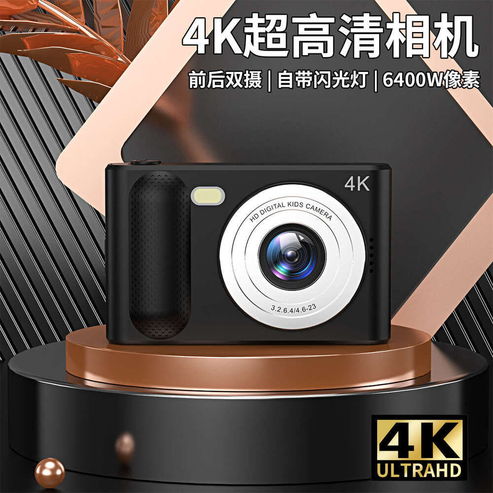 Cross-Border Hot-Selling Factory Direct Digital HD Student Campus Retro Vlog Card Camera Gift